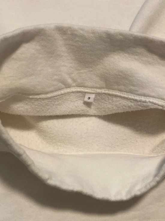 Sloppy Joe UK 100% Organic Cotton High Neck Sweatshirt, Sz 3 L/XL Oversized Boxy - Picture 14 of 16